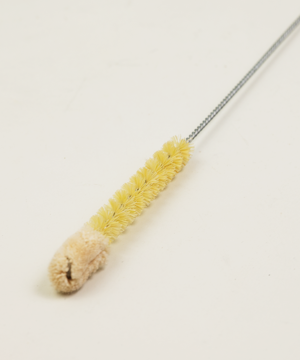 Natural by Hillbrush Bottle Brush – 10mm Diameter (Tampico & Cotton)